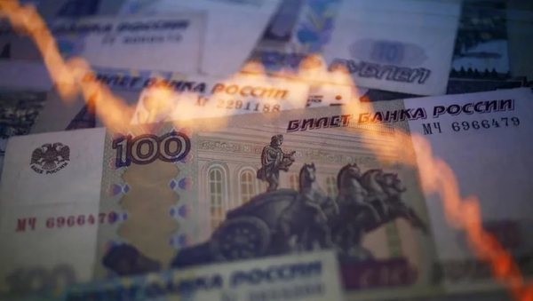 A large buyer of currency dropped the ruble to a new bottom - , Ruble, Economy, Politics, Text, Well, Sanctions, Longpost