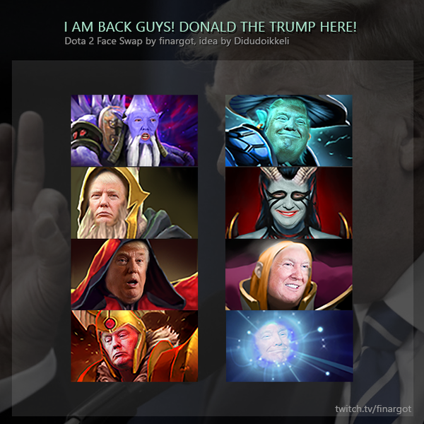 Если бы Трамп был в Dota 2