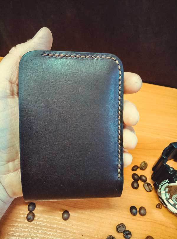 DIY leather wallet or handmade leather - My, Handmade, Leather, Leather, Wallet, Hobby, Longpost