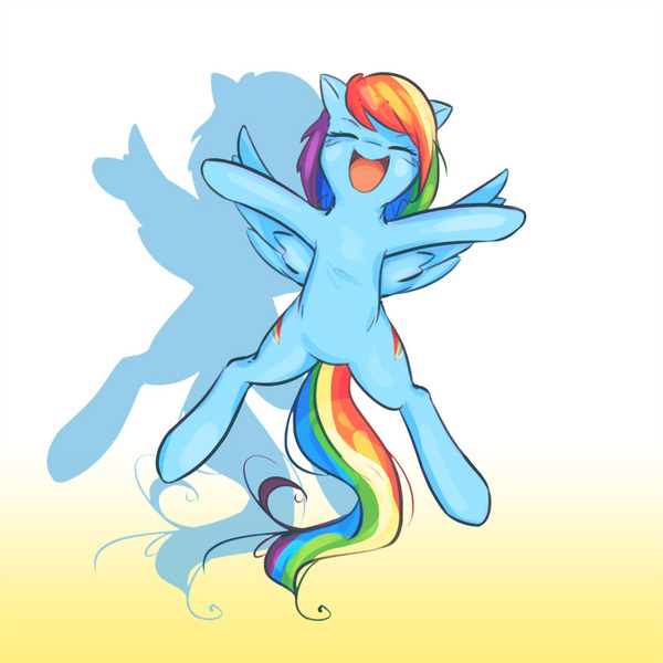 Rainbow Dash - My Little Pony, Rainbow Dash, Mirroredsea