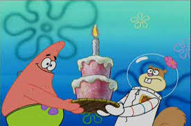 Today is a wonderful guy's birthday! - SpongeBob, Birthday