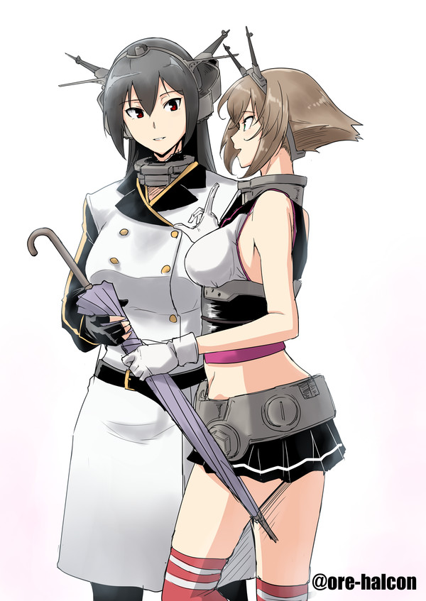 Kanmusu Nagato, Mutsu, Kantai Collection, 