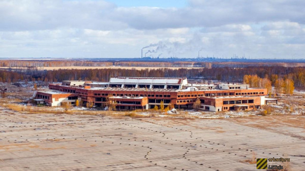 Who has a pool, but here we have an abandoned airport in the village of Fedorovka - Omsk, , The airport, Abandoned, Longpost