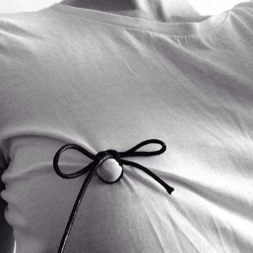 tied nipple - Nipples, Art, Black and white