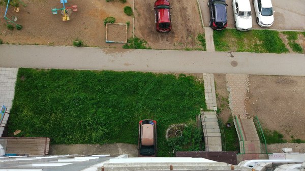 M is the parking master. - My, Car, Courtyard, Parking, Good morning, Xiaomi mi5, The photo