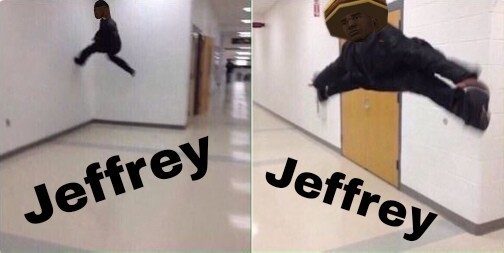 The floor is &quot;Jeffrey&quot;.