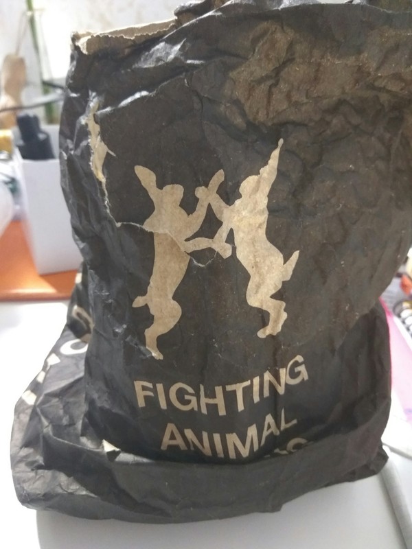 Fighting beast. - My, Lush, Animals