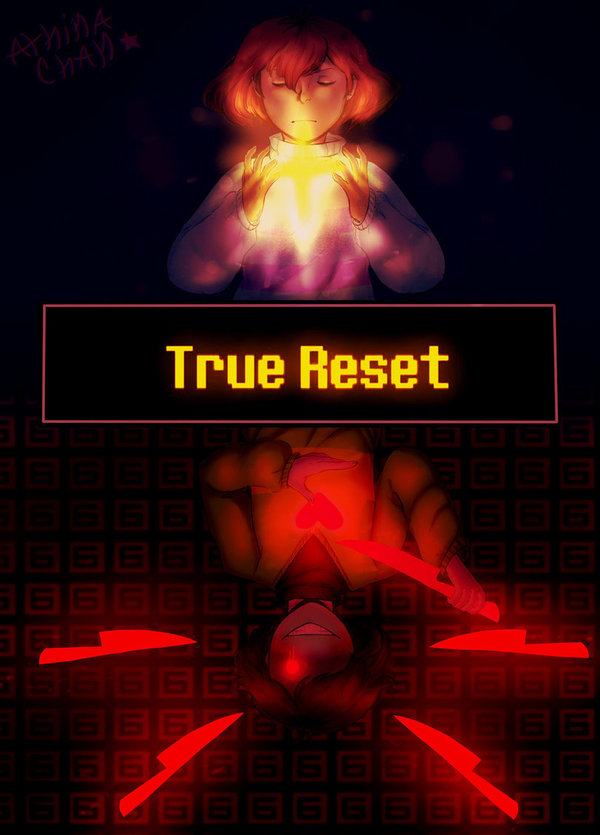 True Reset Undertale, Frisk, Chara