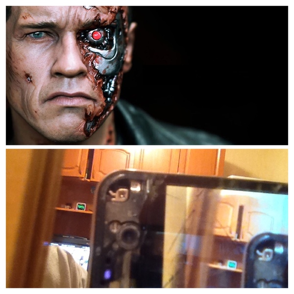 Inspired ... - My, iPhone 4s, Terminator