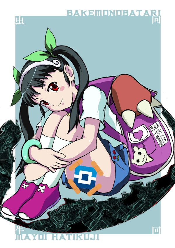 Z - Care! - Anime, Anime art, Hachikuji Mayoi, Monogatari series, Art