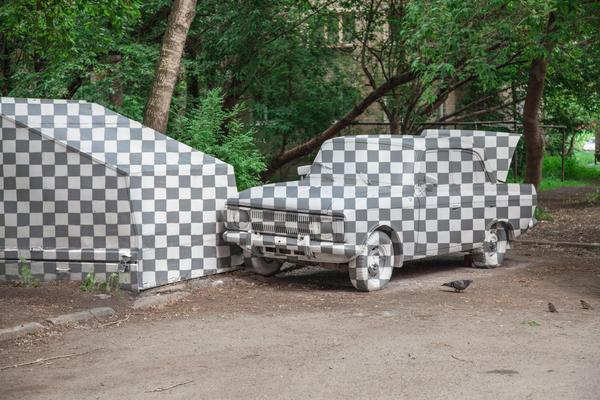 Carved car in Yekaterinburg: why did we do it - My, Graffiti, Street art, Shorthand, Yekaterinburg, Art, Longpost
