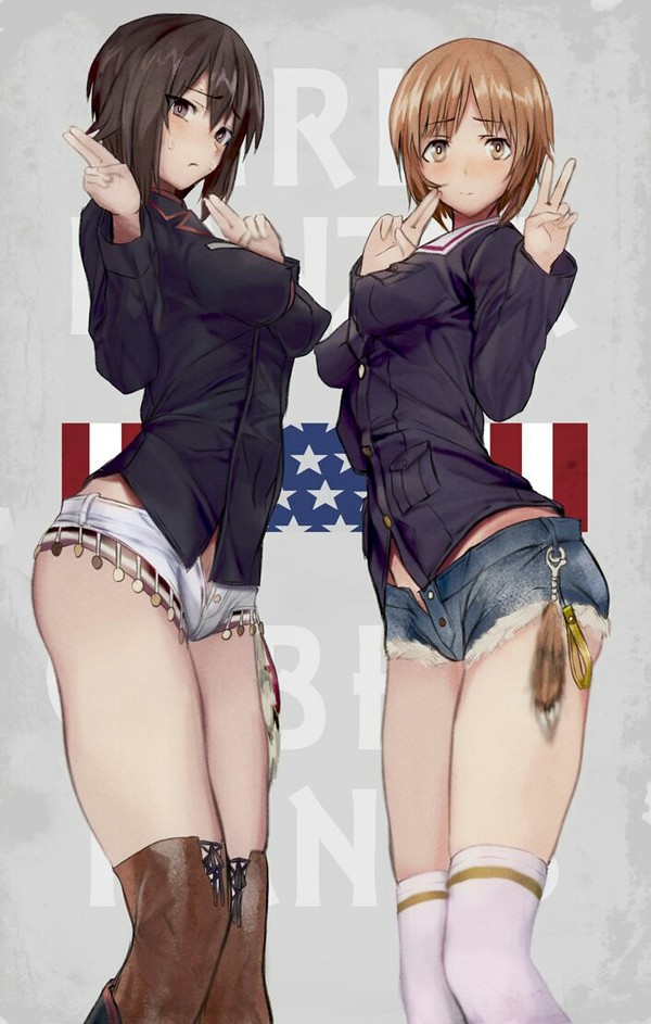 Anime Art - Anime art, Anime, Nishizumi Miho, Nishizumi maho, Girls und panzer