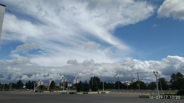 Sky - My, Sky, Thunderstorm, Gomel