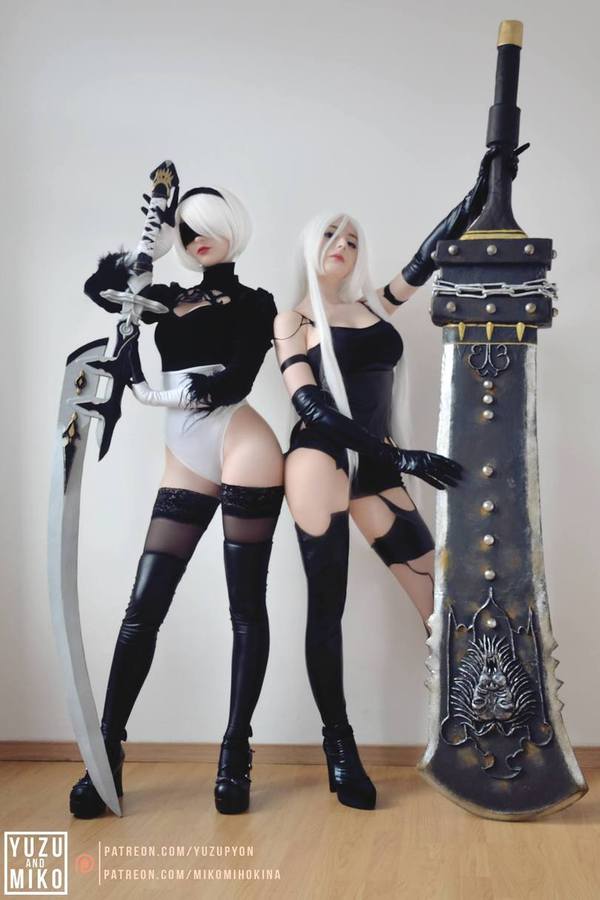 Cosplay B2. A2 (NieR: Automata) - NIER Automata, Yorha unit No 2 type B, Yorha unit No 2 type a, Cosplay, NIER