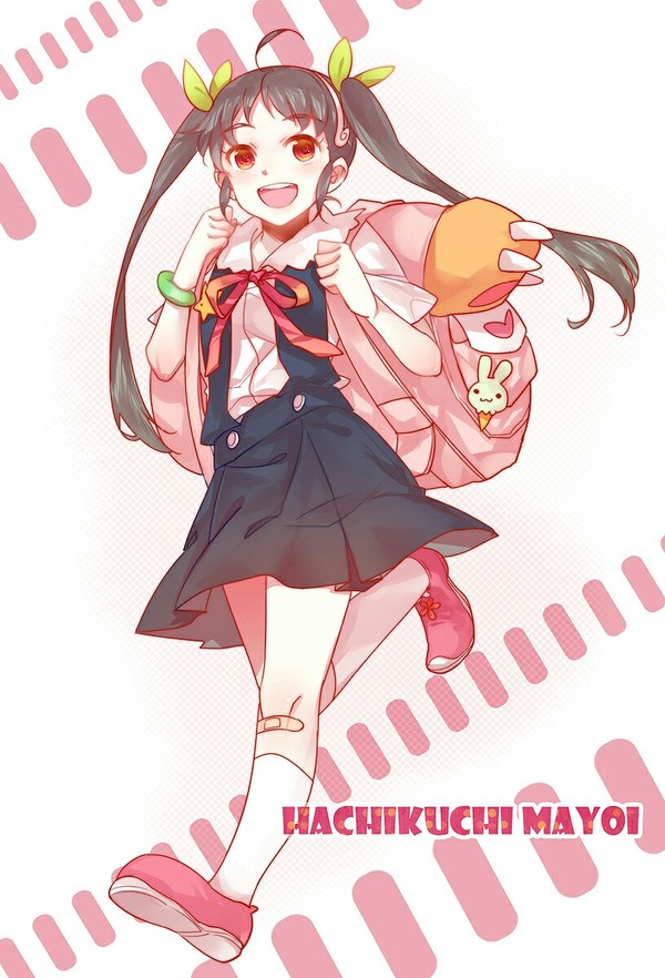 Brought))) - Monogatari series, Hachikuji Mayoi, Anime art