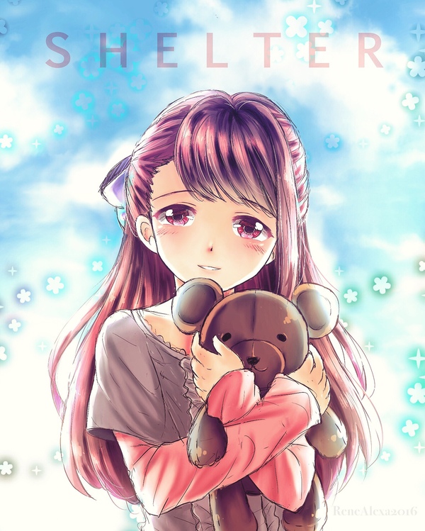 I'm not lonely , Anime Art, Shelter, Pixiv, 