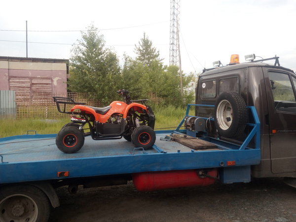 Оказывается детские квадроциклы возят так...))