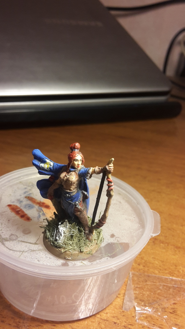 First painting experience - My, Painting, Miniature, Новичок, , Longpost