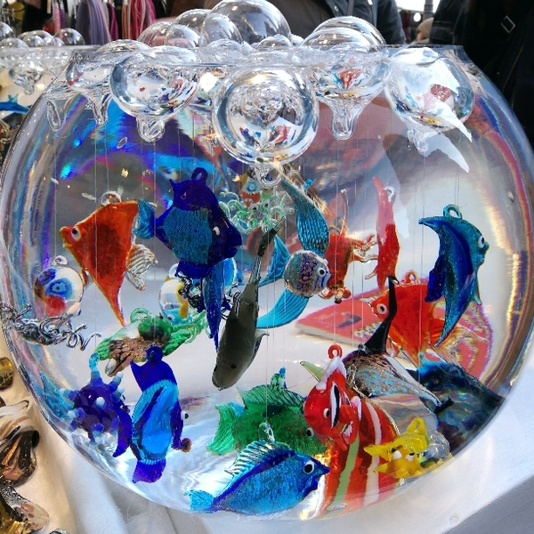 Murano glass - My, Murano glass, Aquarium, The photo, Italy, Venice