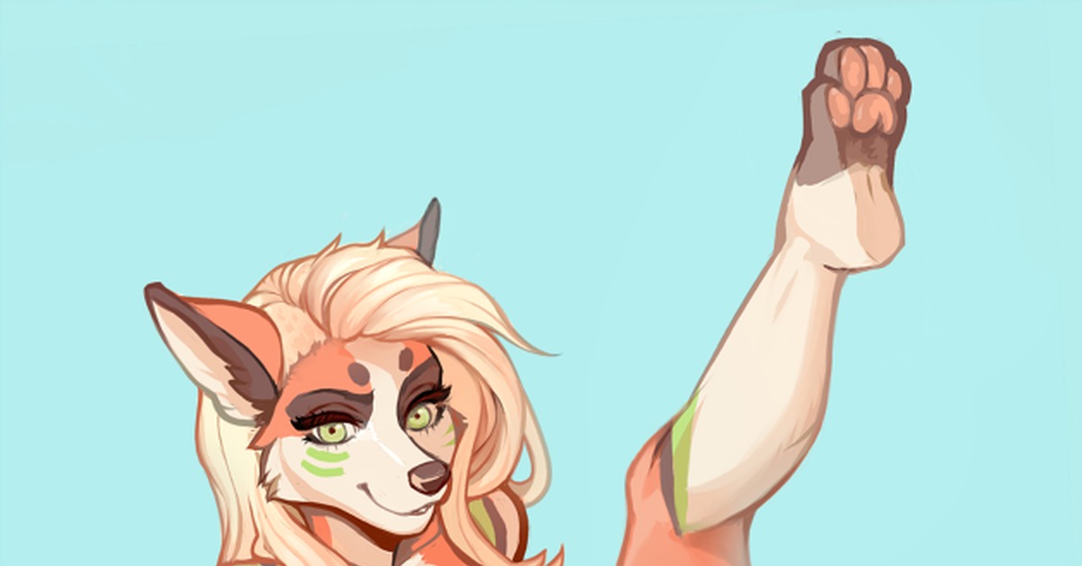 Paws up! - NSFW, Furry, Anthro, Art, Furotica, Kaitycuddle