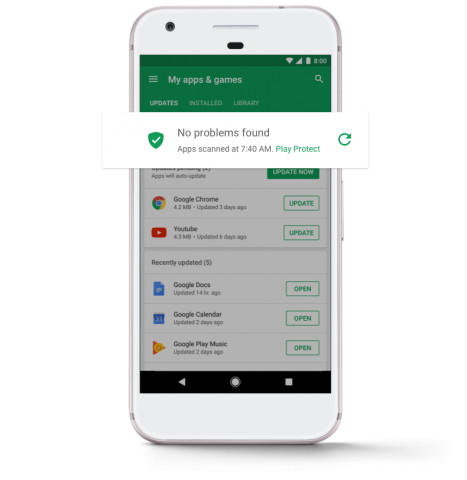 Google Play Protect - Google, 4pda, Антивирус, Android, Технологии, Длиннопост, Малотекста