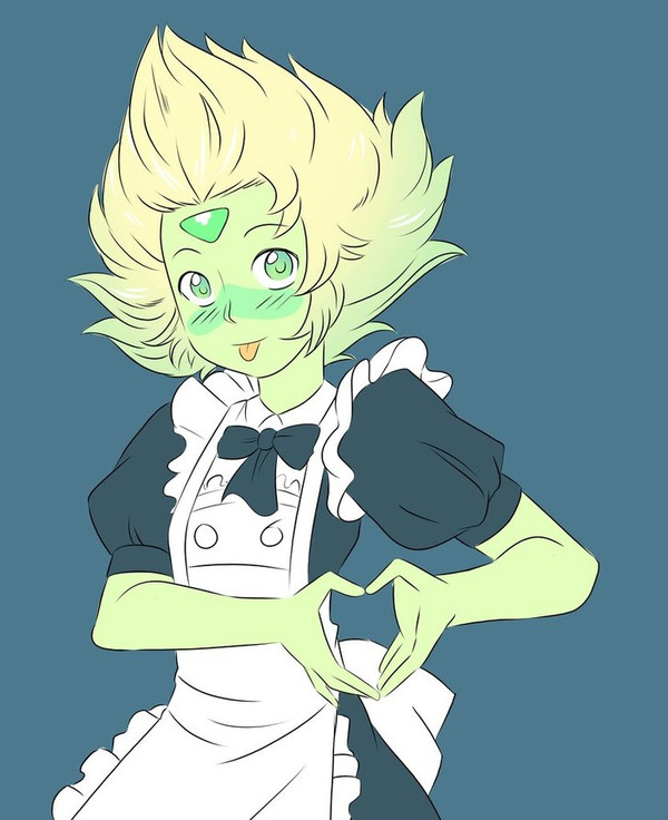 Сердечко от Перидот.