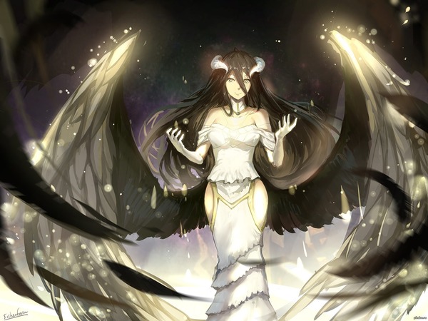 Albedo - Anime, Art, Albedo, 