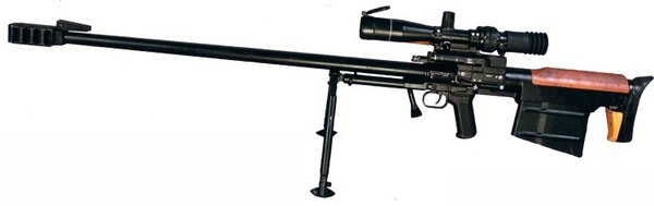 Large-caliber sniper rifle ASVK / KSVK 12.7 mm (Russia) - Rifle, Sniper rifle, Video, Longpost