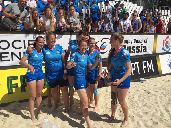 The Russian women's team is the European champion in beach rugby! - Russian team, Rugby, Longpost, Che