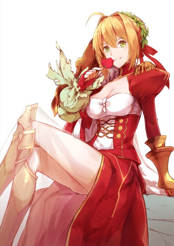 Red Saber , Anime Art, Fate, Fate Grand Order, , Red Saber