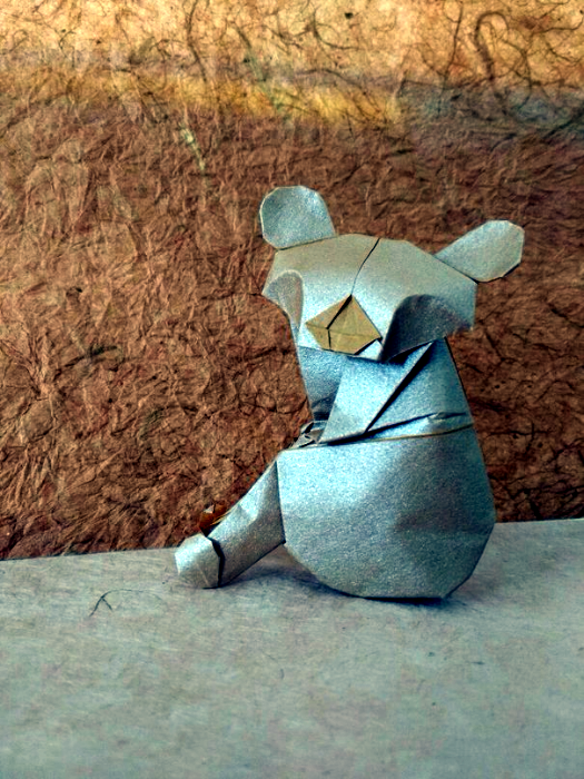 Koala by Alfredo Giunta. - My, Origami, Koala, , My, Longpost