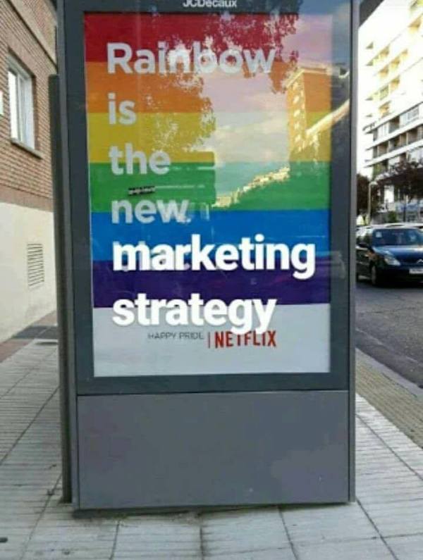 Gluten free replacement - The gods of marketing, Rainbow, Europe, Netflix