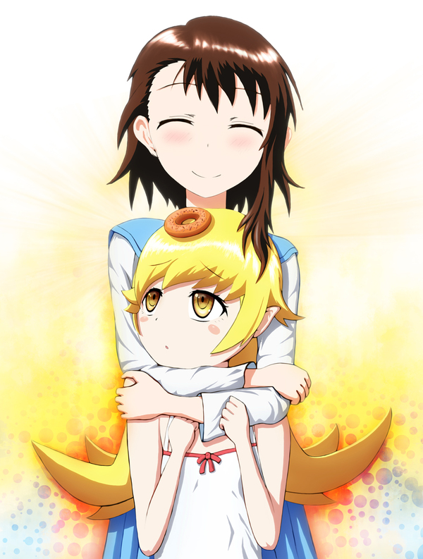 Любовь к своей лоле - Аниме, Anime Art, Monogatari series, Shinobu Oshino, Nisekoi, Onodera kosaki, Crossover, Кроссовер