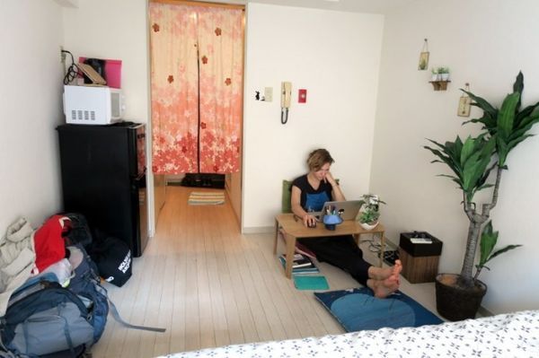 The girl was surprised to see the door below her height, but going inside, she was completely speechless - Apartment, , Architecture, Design, Japan, Longpost