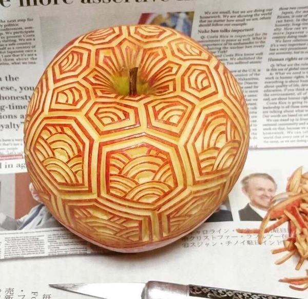 Apple - Apples, Carving, Reddit