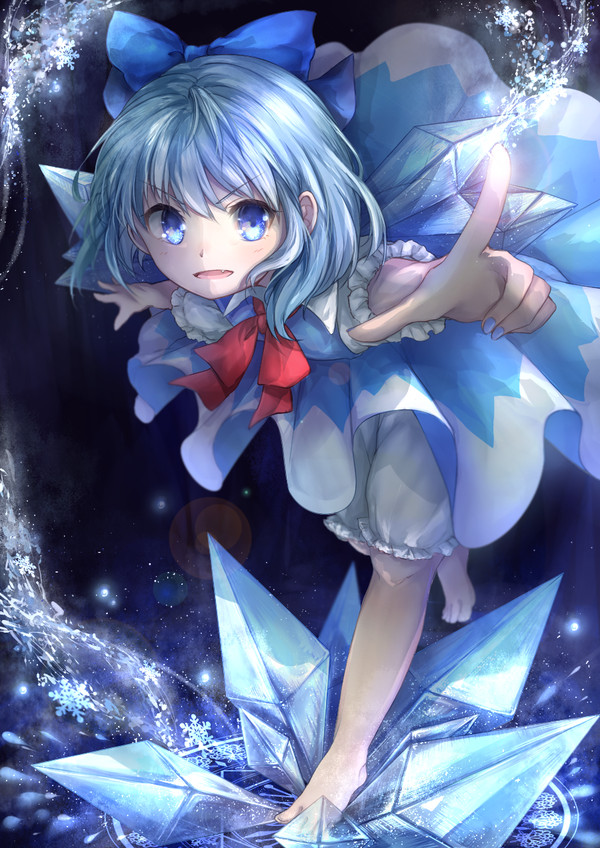 Cirno Cirno, Touhou, Anime Art, , ,  