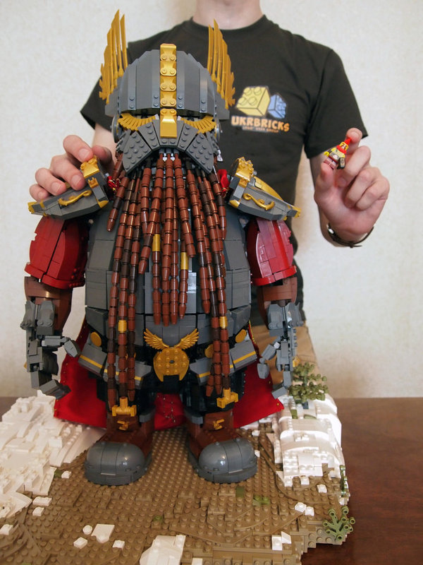 lego dwarf - Warhammer, Lego, Models, Dwarf, Gnomes, Longpost, Total war