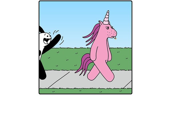 Saddle - Buni, Unicorn, Saddle, Comics, Longpost