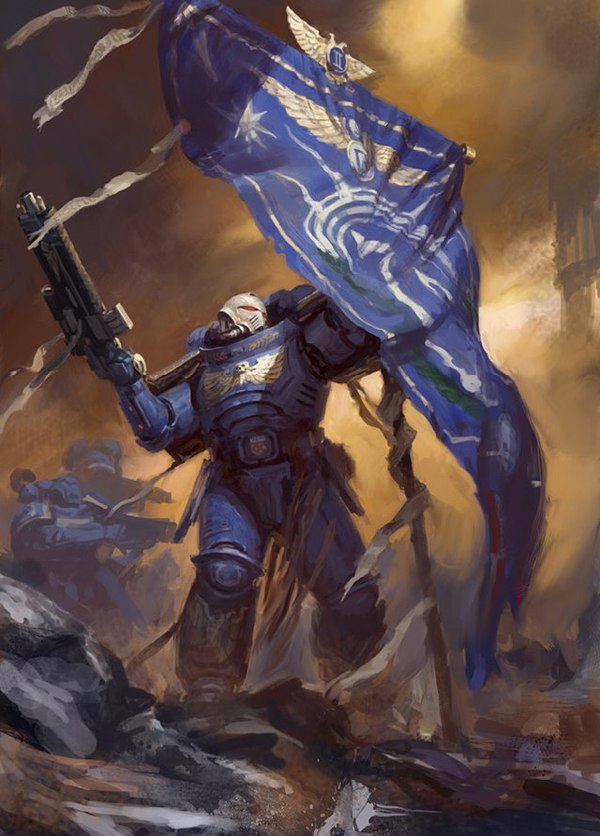 Primaris Space Marines Ancient Warhammer 40k, Wh Art, Primaris Space Marines, Ultramarines