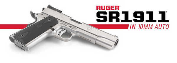 SR1911 - new pistol from Ruger chambered in 10mm Auto - 1911, Weapon, Longpost