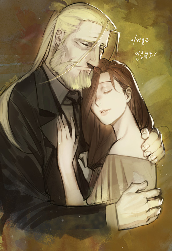 Fullmetal Alchemist Anime Art, , Fullmetal Alchemist, Van Hohenheim, Trisha elric, Abiso