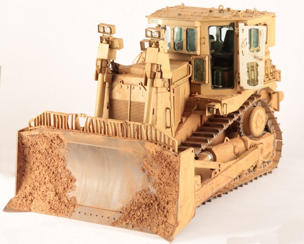 D9R Doobi Bulldozer 1/35 meng - My, Meng, Plastic, Bulldozer, Longpost, Prefabricated model, Scale model, Caterpillar, Modeling