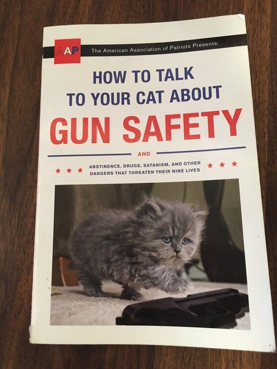 original book - cat, Weapon, Safety