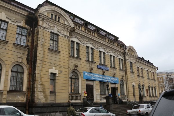 The building of the Main Post Office in Vyborg - Not mine, Post office, , Vyborg, Devastation, Longpost