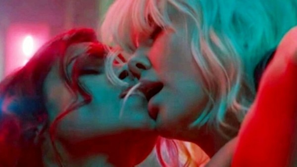 Atomic blonde or Explosive blonde - NSFW, My, , Movies, 80-е, Longpost