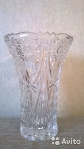 soviet vase - My, Vase, Crystal, Grandmother, Childhood