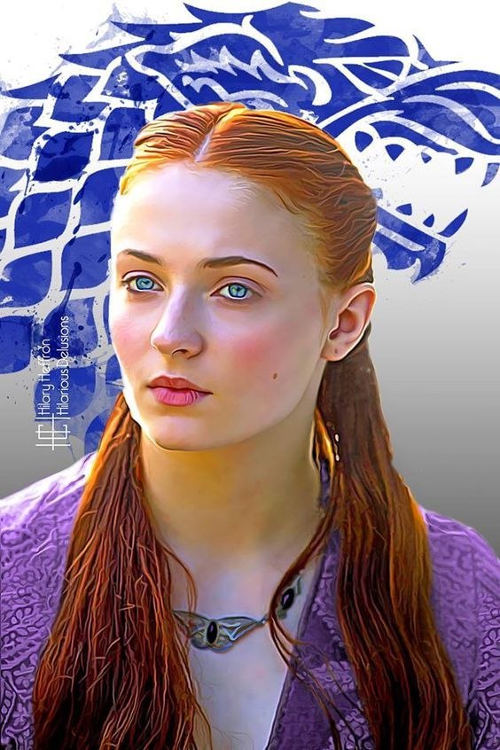 Art characters of the game of thrones. - Game of Thrones, Art, Longpost