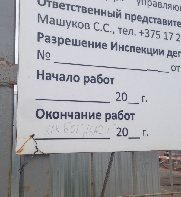 Object passport. But honestly! - My, Minsk, Building, Reality