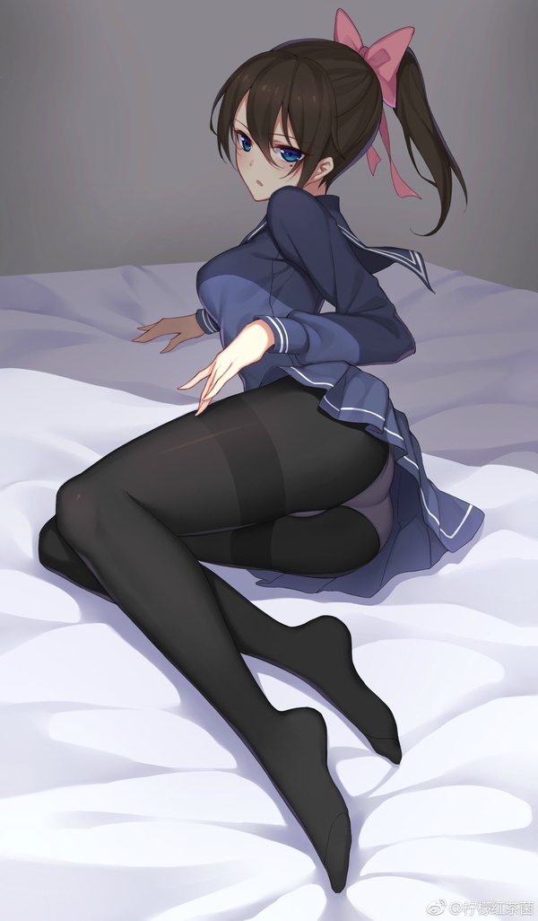 Anime Art - Anime art, Anime, Anime original, Tights