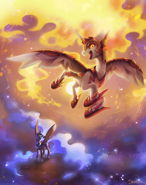          . My Little Pony, Daybreaker, Nightmare Moon, Celebi-yoshi